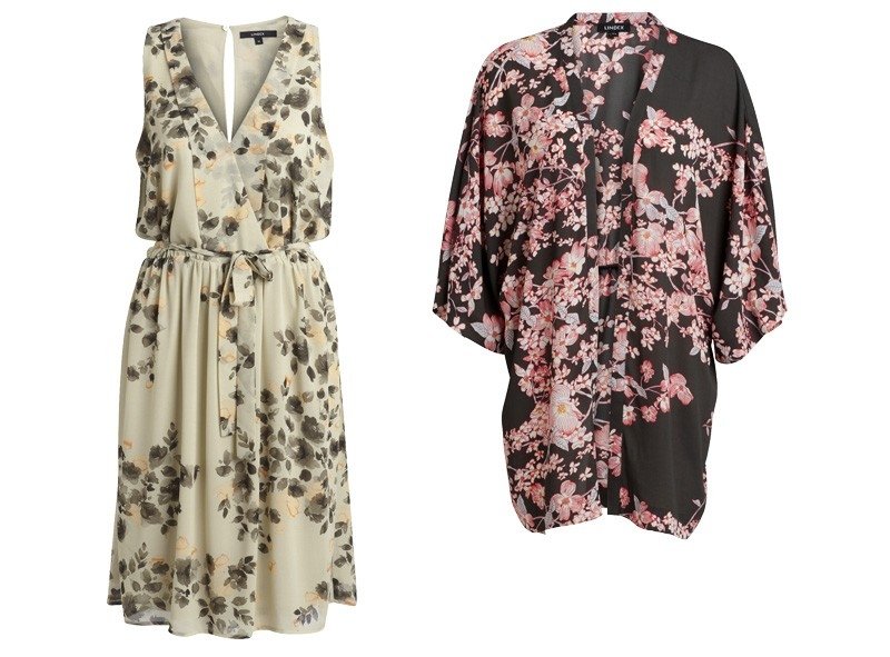 Suknelė ir kimono palaidinė