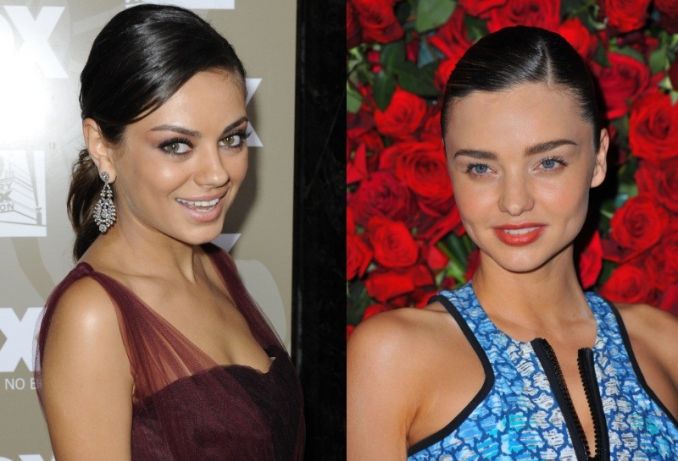 Mila Kunis, Miranda Kerr