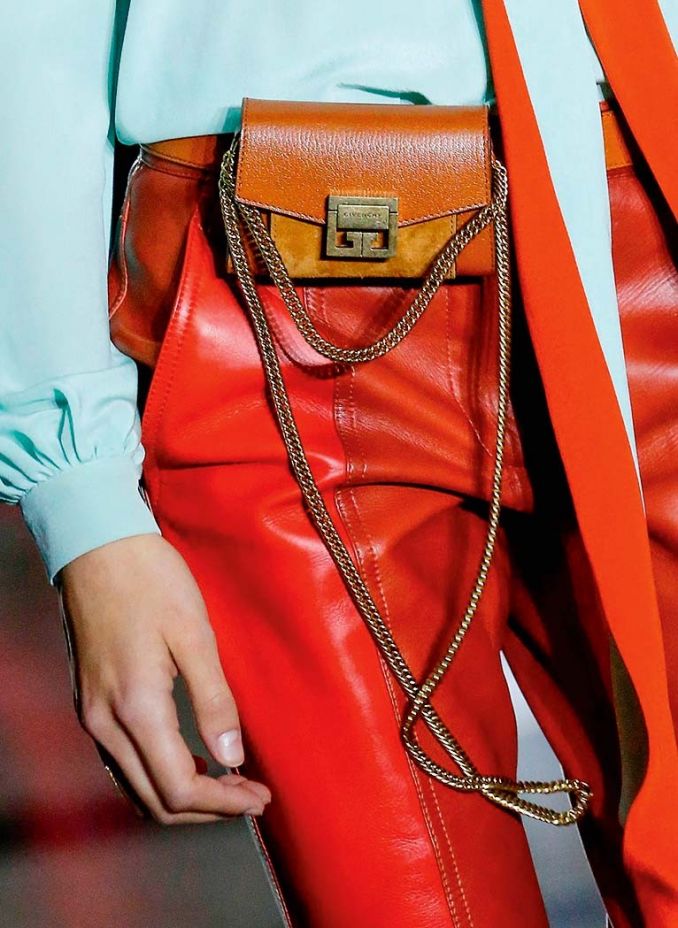 „Givenchy“ modelio detalė, 2018 m. pavasaris ir vasara