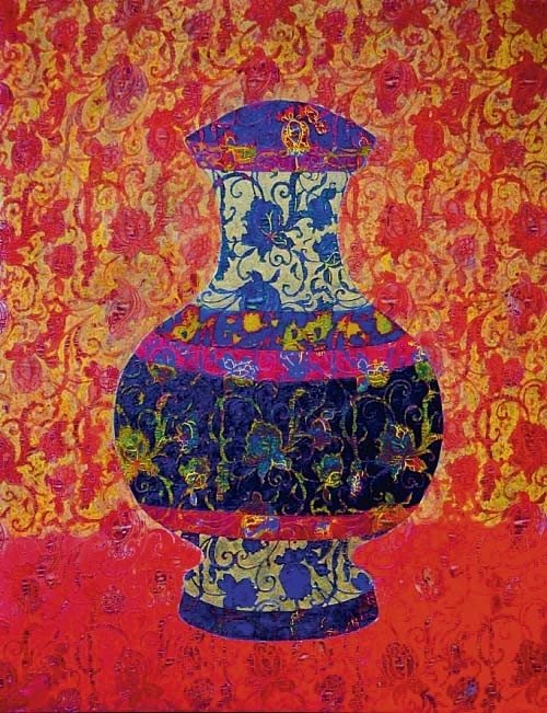 Džina Jašiūnienė, „Vaza“, 2011 m. (90x70 cm)