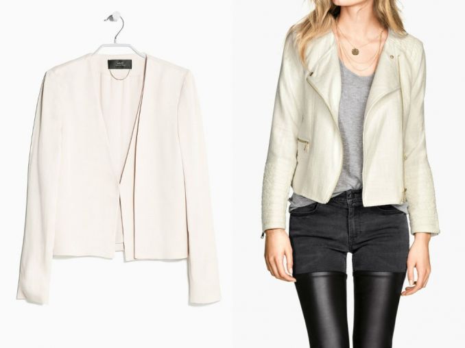 Švarkas „Mango“, striukė „H&M“, mango.com, hm.com