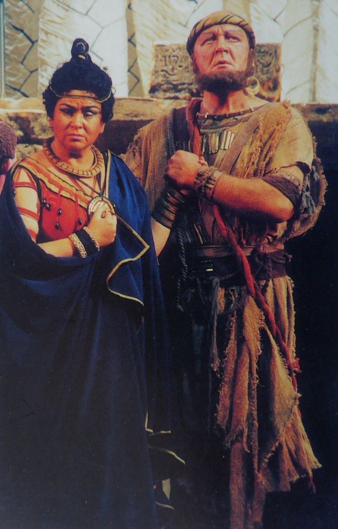 Dž.Verdi opera „Aida“: Aida - Irena Milkevičiūtė, Amonasro - Eugenijus Vasilevskis.