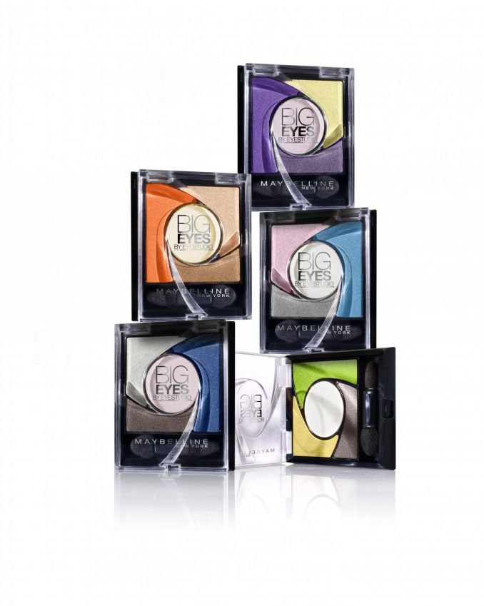 Blakstienų šešėliai „Eye Studio Big Eyes“ ( „Maybelline New York“)