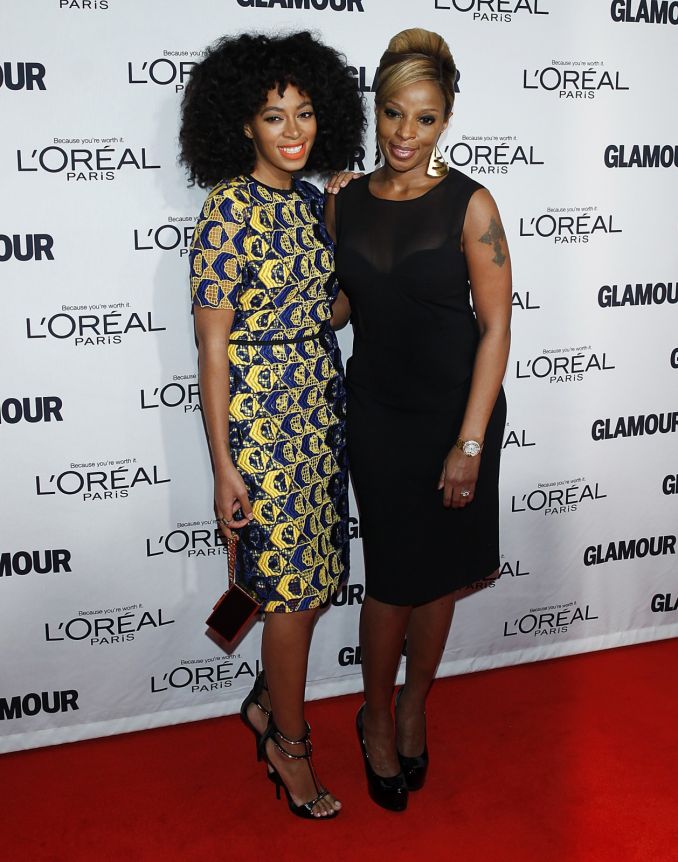 Solange Knowles ir Mary J. Blige