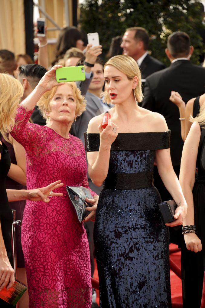 Sarah Paulson ir Holland Taylor