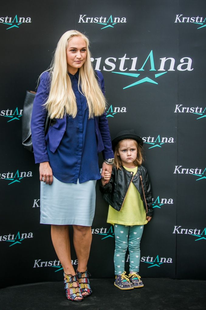 Indrė Stonkuvienė su dukra