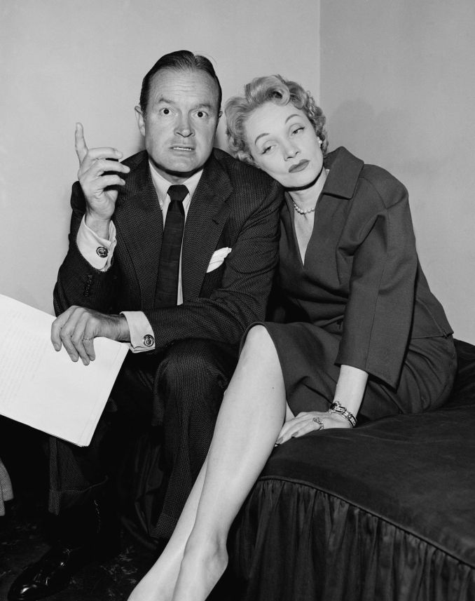 Bobas Hope'as ir Marlene Dietrich