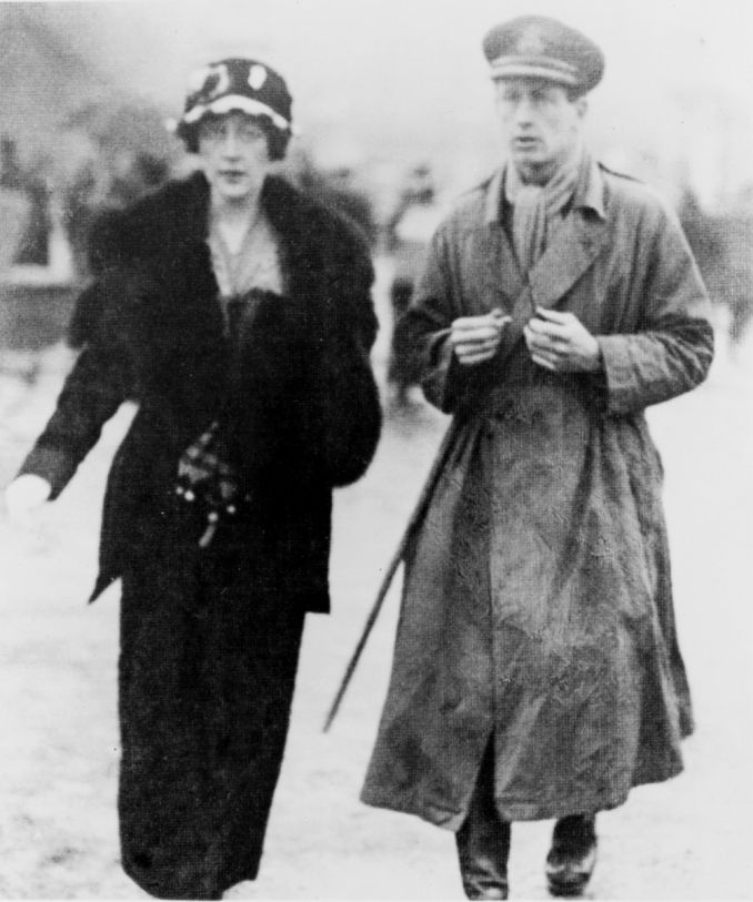 Agatha Christie su pirmuoju vyru Archibald Christie, 1919 m.