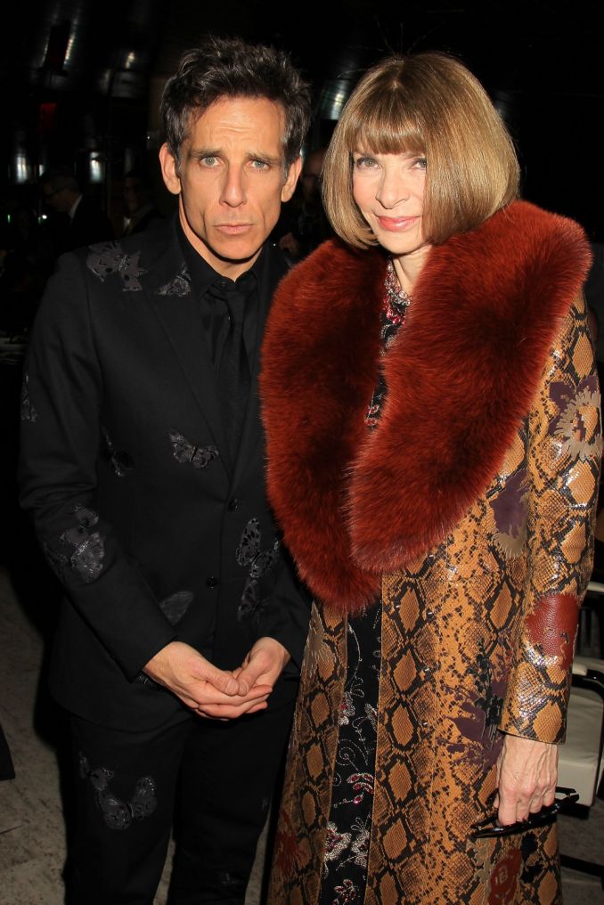Aktorius Benas Stilleris ir Anna Wintour