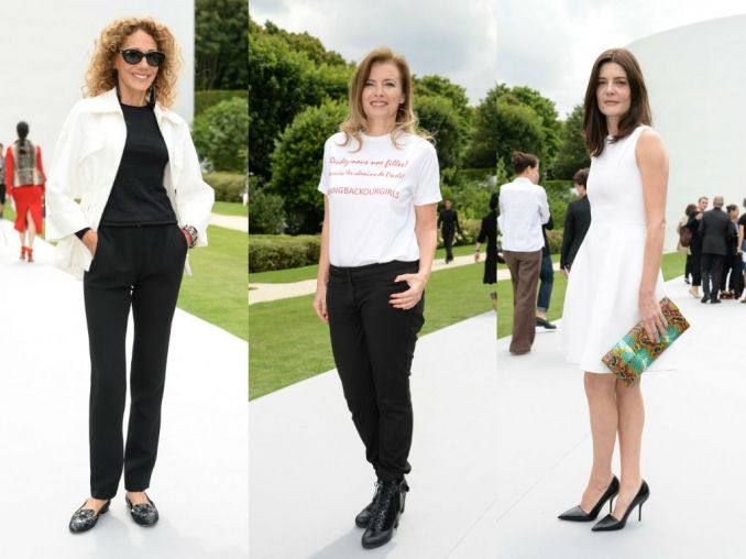 Marisa Berenson, Valˇrie Trierweiler, Chiara Mastroianni