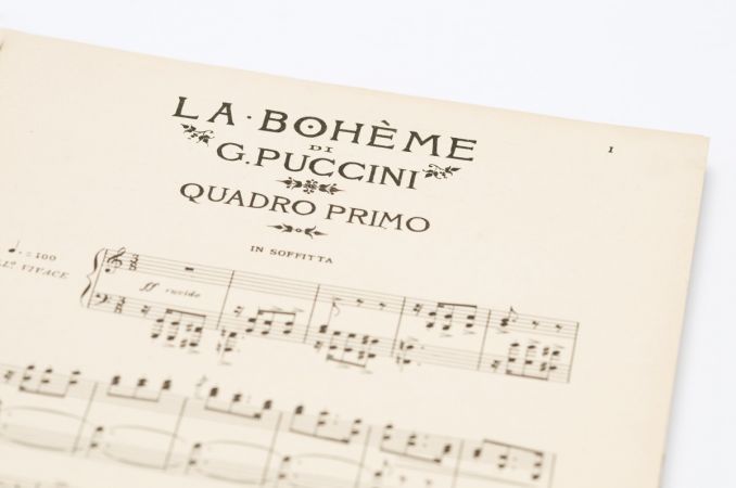 G. Puccini opera „La Boheme“