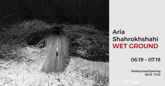 Aria Shahrokhshahi paroda „Wet Ground“
