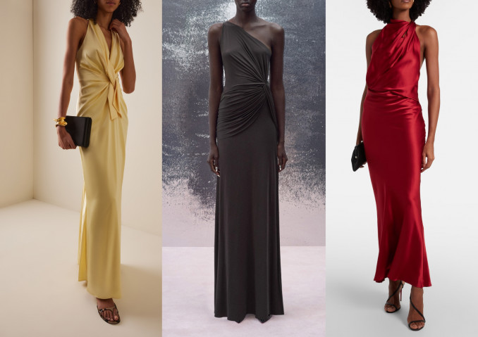 Suknelės: „Delphine“, „Alex Perry“, „The Sei“