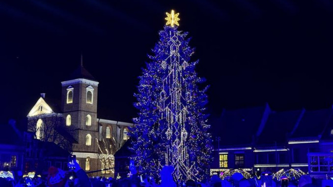 Kauno Kalėdų eglė 2025