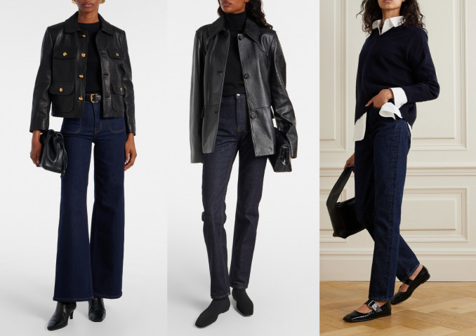 Džinsai: „Frame“, „Toteme“, megztinis, „Allude