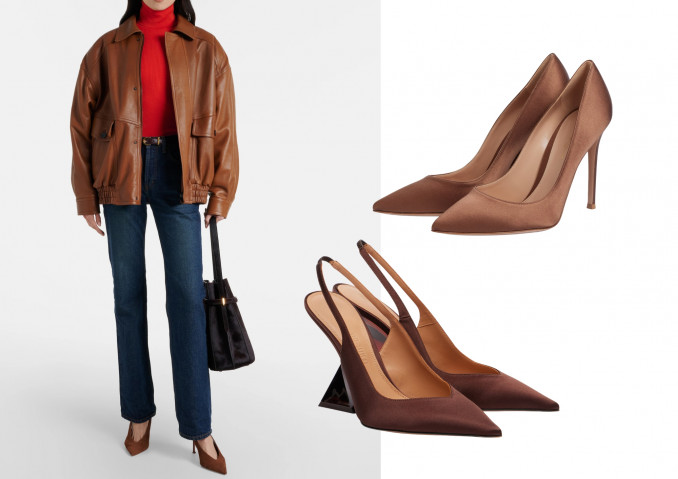 Bateliai: „Aquazzura“, „Gianvito Rossi“, „The Attico“