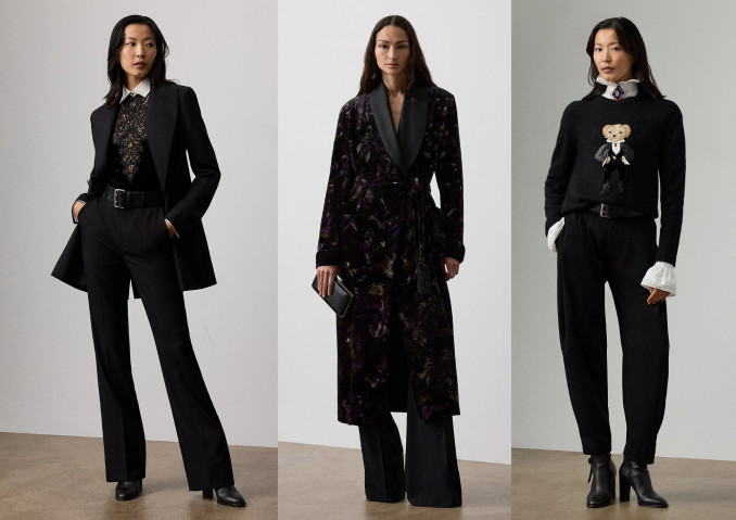 „Ralph Lauren Collection“ šventinės 2025 m. kolekcijos modeliai