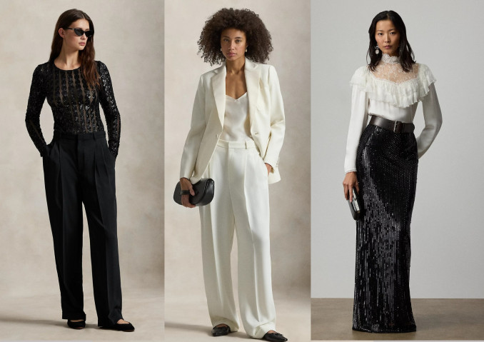 „Ralph Lauren Collection“ šventinės 2025 m. kolekcijos modeliai