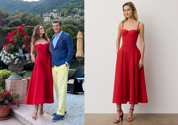 Asta Manchester ir „Ralph Lauren“ suknelė