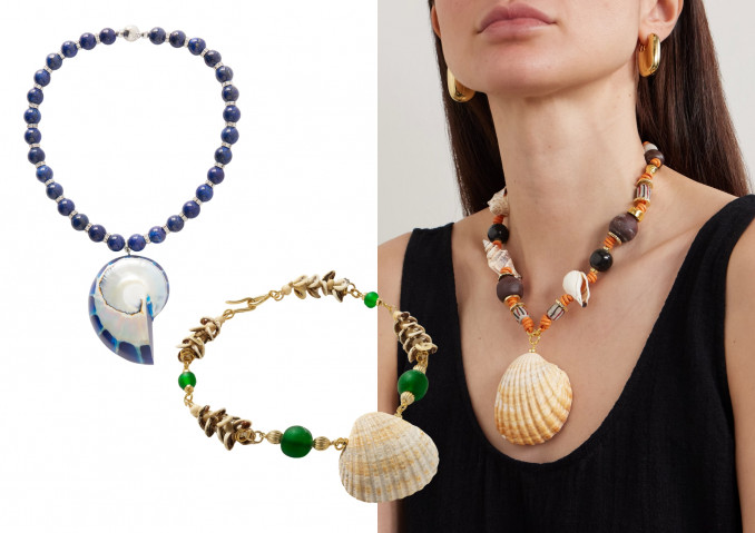 Kaklo papuošalai: „Tohum“, „Julietta“