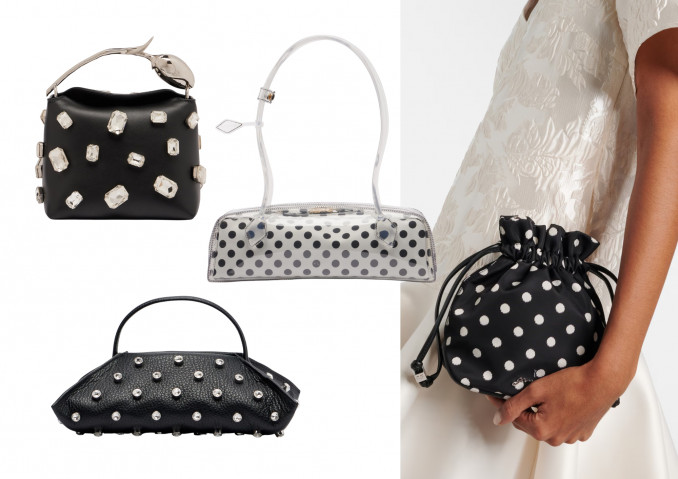 Rankinės: „Erdem“, Alaia“, „Altuzarra“, „Ganni“