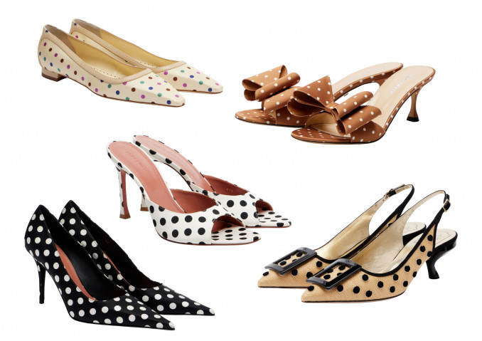 Bateliai: „Manolo Blahnik“, „Amina Muaddi“, „Mach & Mach“, „Roger Vivier“