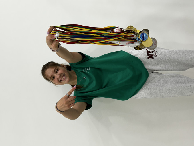 Paraatletė Ieva Kazlauskytė