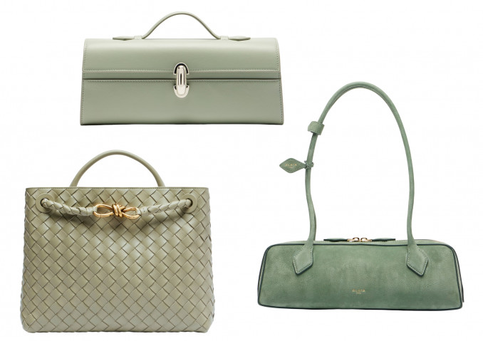 Rankinės: „Bottega Veneta“, „Savette“, „Alaia“