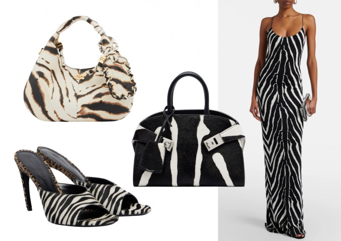 Rankinė, „Ganni“, bateliai, „The Attico“, rankinė, „Ferragamo“, suknelė, „The New Arrivals Ilkyaz Ozel“