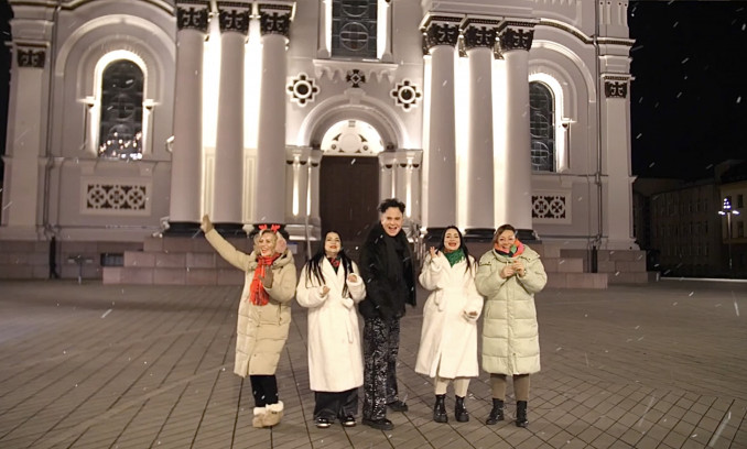 Moniką Falcon, Giulija, Neringa Nekrašiūtė, Deividas Dubinovas-Deivizo bei Rūtą Lukoševičiūtė-Daudienė