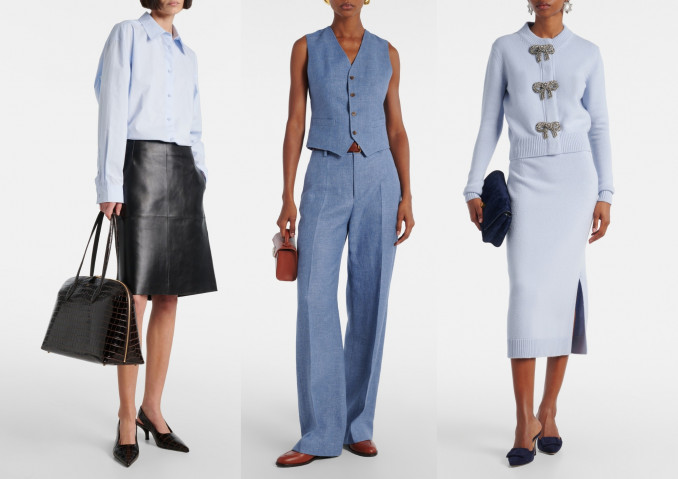 Marškiniai, „Toteme“, kostiumas, „Polo Ralph Lauren“, megztas kostiumėlis, „Carolina Herrera“