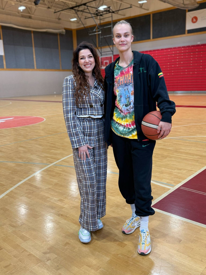 Vašingtone gimusi, bet pasirinkusi Lietuvą: krepšininkė J. Jocytė – apie laiką, kai negalėjo paliesti kamuolio ir pakvietimą į moterų NBA