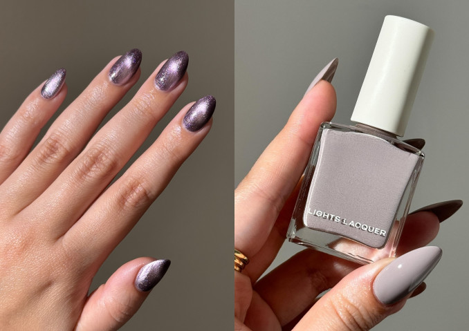 Violetinis nagų lakas