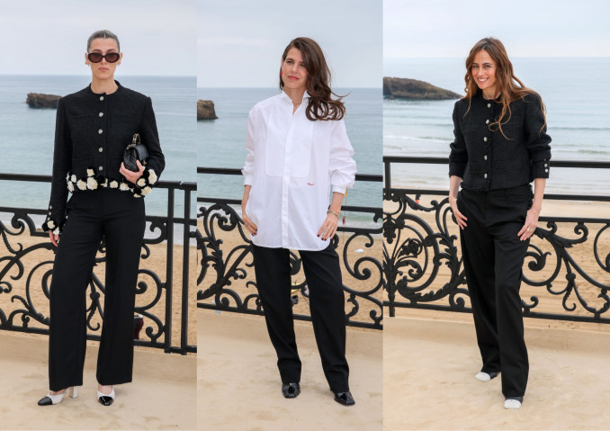 Honor Swinton, Charlotte Casiraghi ir Anne Berest