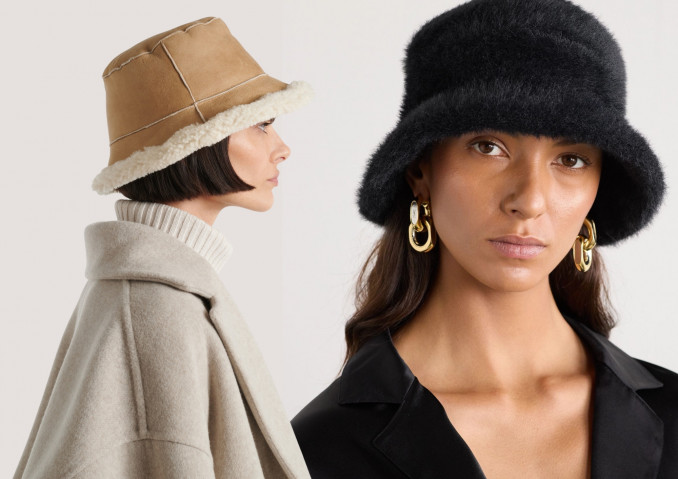 Kepurės: „Brunello Cucinelli“, „Saint Laurent“