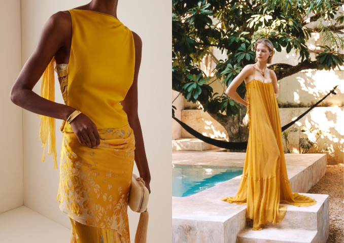 Palaidinė, „Christopher Esber“, suknelė, „Chloe“