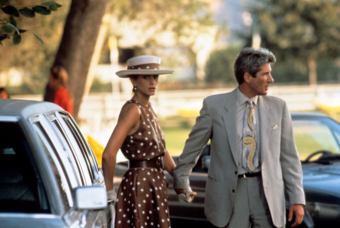 Aktoriai Julia Roberts ir Richardas Gere‘as filme „Graži moteris“