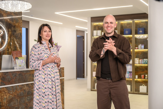 Gražina Meilutienė ir Vidas Bareikis