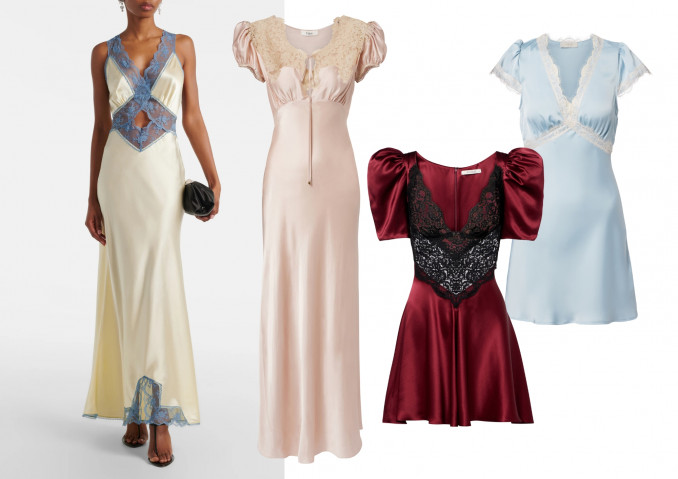 Suknelės: „SIR“, „Chloé“, „Rodarte“, „Faithfull“