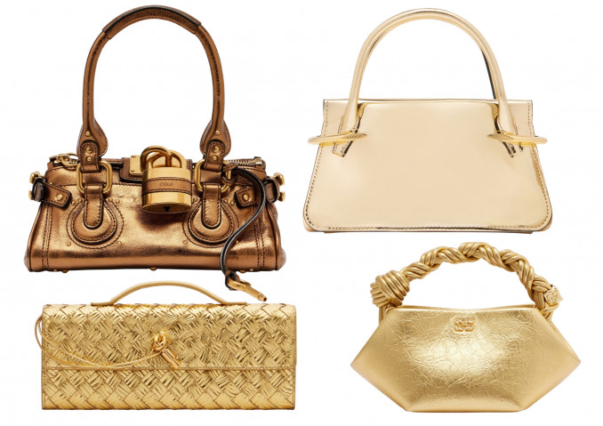 Rankinės: „Chloe“, „Bottega Veneta“, „Givenchy“, „Ganni“