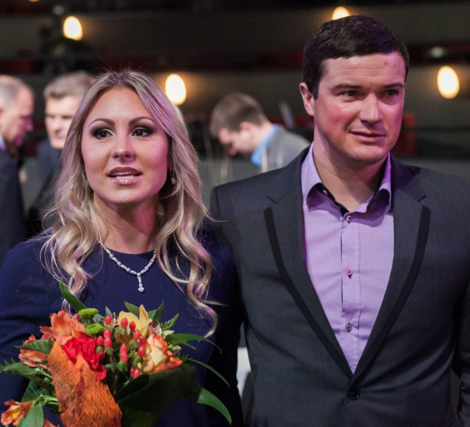 Olimpinė ir pasaulio šiuolaikinės penkiakovės čempionė Laura Asadauskaitė-Zadneprovskienė su vyru Andrejumi Zadneprovskiu