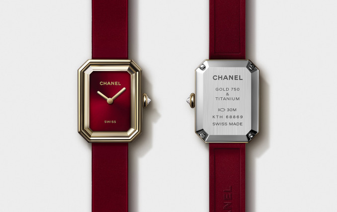 „Chanel“ laikrodis „Première Ribbon Red“