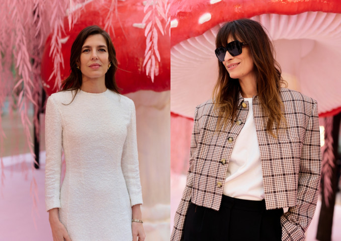 Charlotte Casiraghi ir Caroline de Maigret „Chanel“ 2026 m. pavasario-vasaros aukštosios mados šou