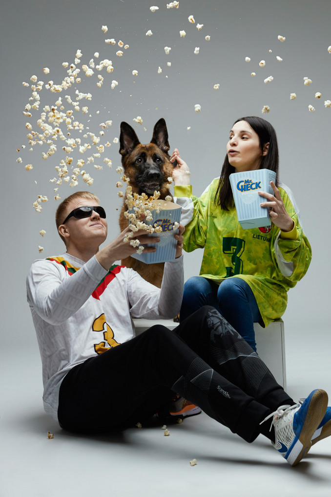 Justas Pažarauskas ir Ajana Lolat