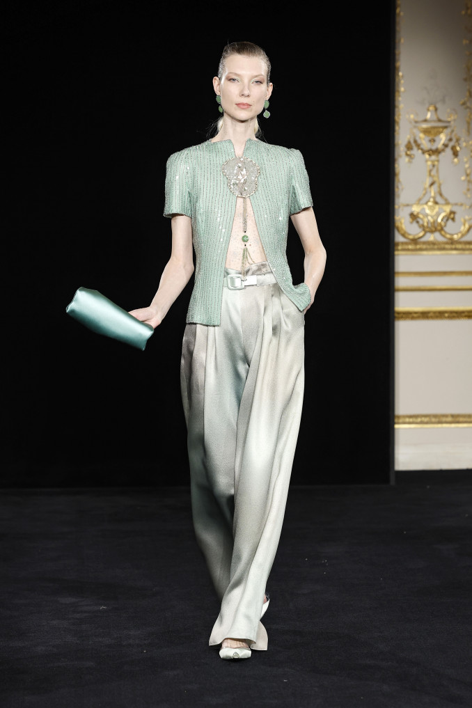 „Armani Privé“ 2026 m. pavasario ir vasaros aukštoji mada