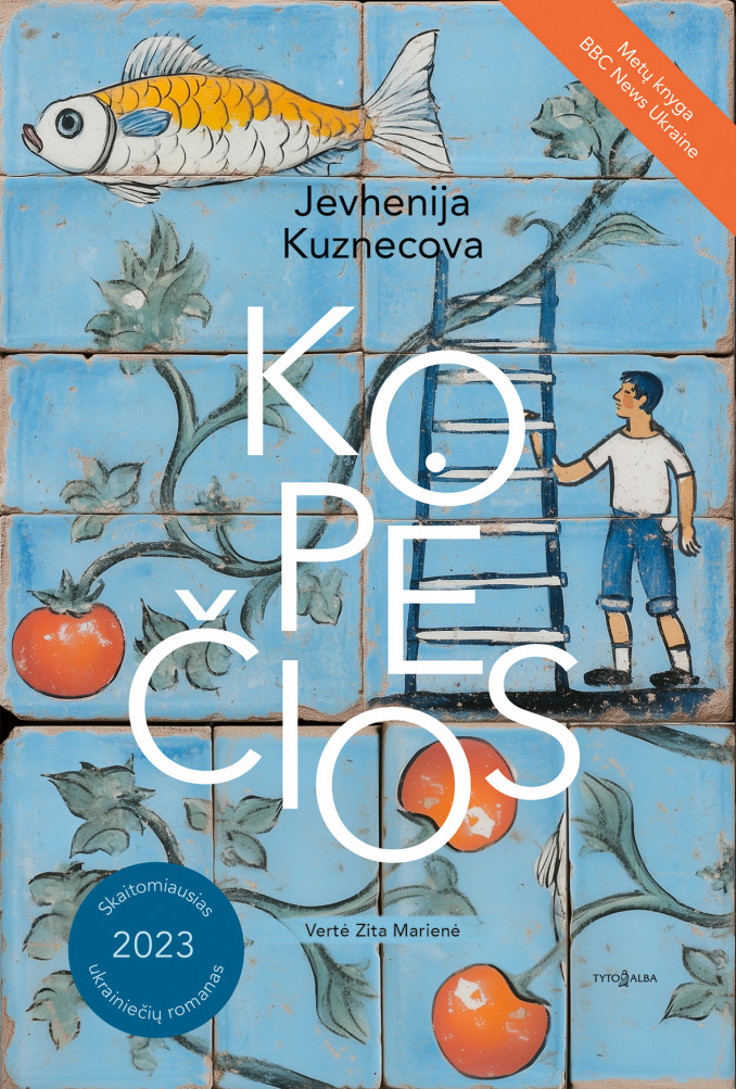 Romano „Kopėčios“ autorė: „Buvo baisu rašyti juokingą knygą apie karą“