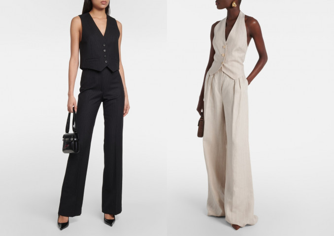 Klasikinės liemenės: „Nili Lotan“ ir „Max Mara“