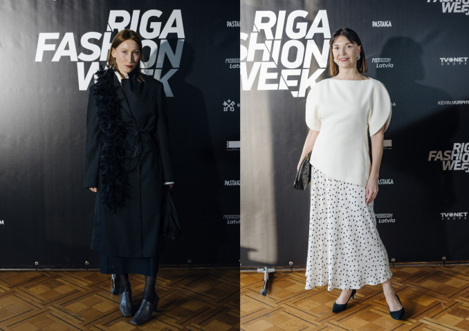Fotografė Vika Anisko ir Rygos mados savaitės direktorė ir vyriausioji prodiuserė Elena Strahova