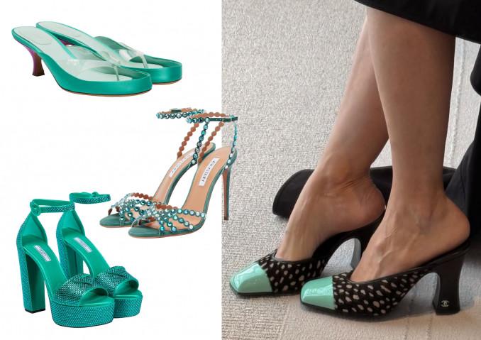 Bateliai: „Chloé“, „Aquazzura“, „Prada“, „Chanel“