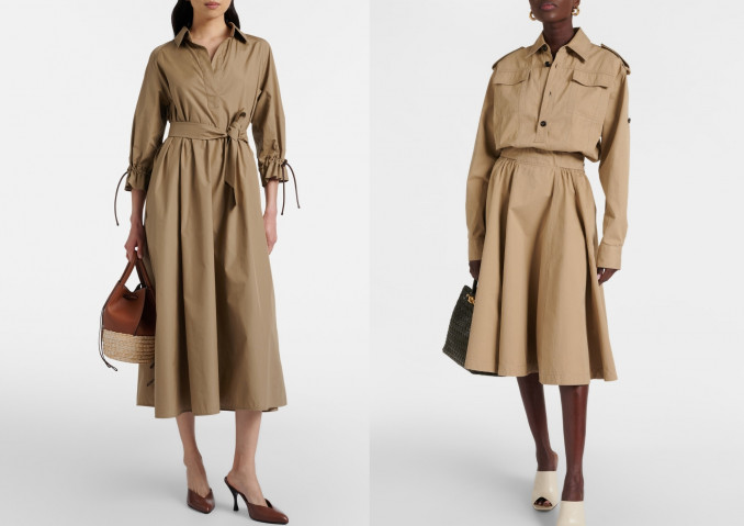 Suknelės: „Max Mara“, „Bottega Veneta“